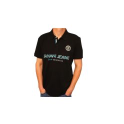 Bruno Banani galléros póló - fekete