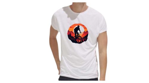 Biciklis-férfi/Unisex póló