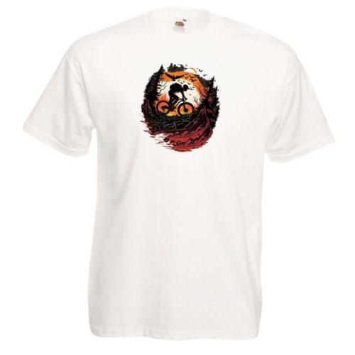 Biciklis túra-férfi/Unisex póló