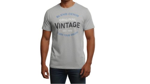 Blend Denim póló- szürke