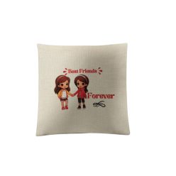 Best Friends-vászon párnahuzat