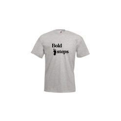   Bold Steps  -"Merész lépések"-férfi/Unisex póló