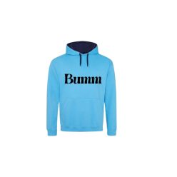 BUMM feliratos-világoskék pulóver