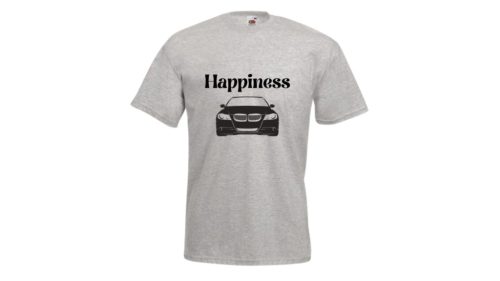 Happines BMW fekete-férfi/Unisex póló