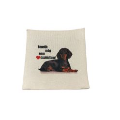 Bennük még nem csalódtam-vászon párnahuzat