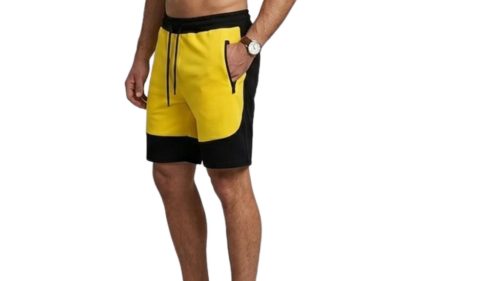 Rövidnadrág - fekete/citromsárga