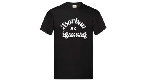 Borban az igazság-férfi/Unisex póló