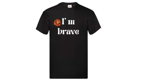 Bátor vagyok 2-férfi/Unisex póló