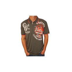 Cipo & Baxx galléros póló - szürke