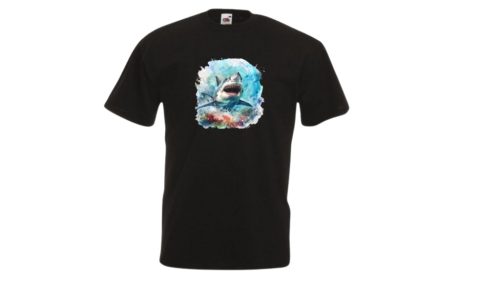 Cápa 2-férfi/Unisex póló