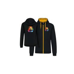  Capybara-fekete/sárga pulóver