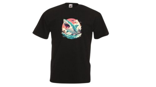 Cápa Sz-férfi/Unisex póló