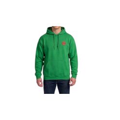 Dressa kenguruzsebes pamut kapucnis pulóver - zöld