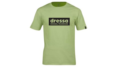 Dressa Inverse pamut póló - zöld