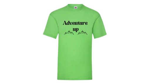 Adventure up -"Kalandra fel"-férfi/Unisex póló