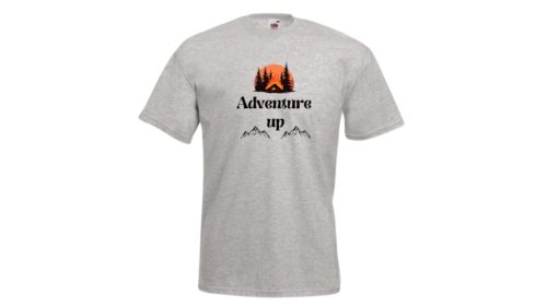 Adventure up-férfi/Unisex póló