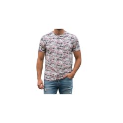 Paris feliratú mintás póló