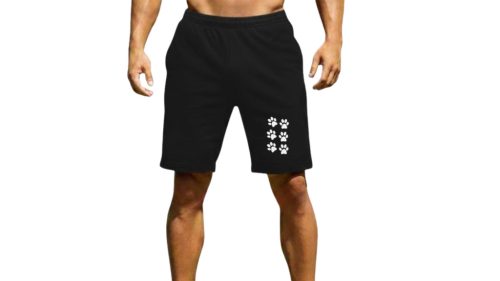 Fekete pamut rövidnadrág- Tappancs