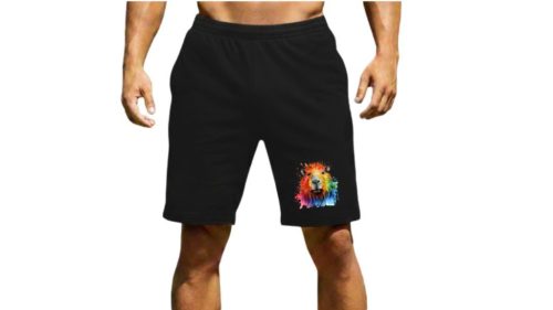 Fekete rövidnadrág-Capybara