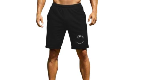 Fekete pamut rövidnadrág- Hegy