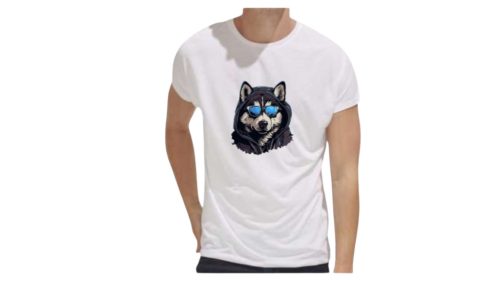 Farkas-férfi/Unisex póló