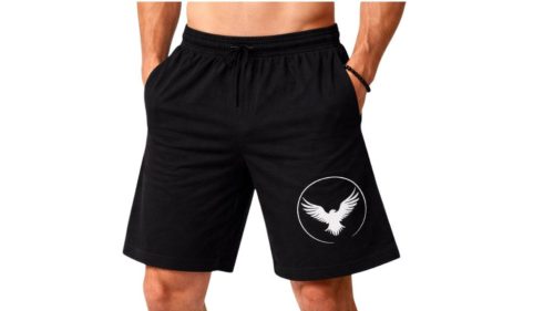 Fekete rövidnadrág-Sas