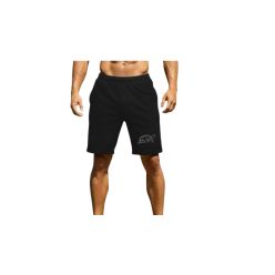 Fekete pamut rövidnadrág- Teknős