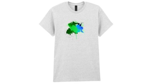 Festékfolt-férfi/Unisex póló