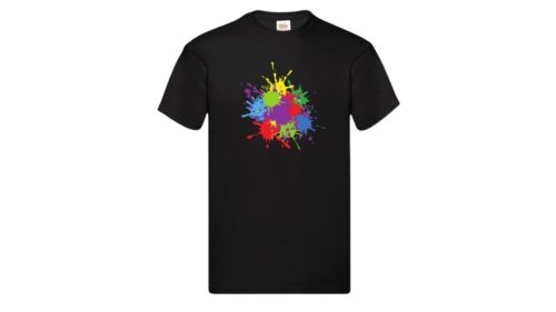 Festékfolt-férfi/Unisex póló