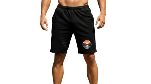 Fekete 2 zsebes rövidnadrág-Nyár