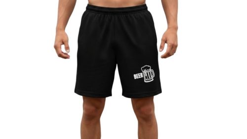 Fekete 2 zsebes rövidnadrág-BEER