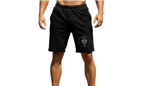 Fekete 2 zsebes rövidnadrág-Szörf