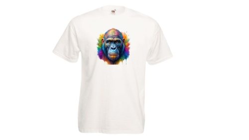 Gorilla-férfi/Unisex póló