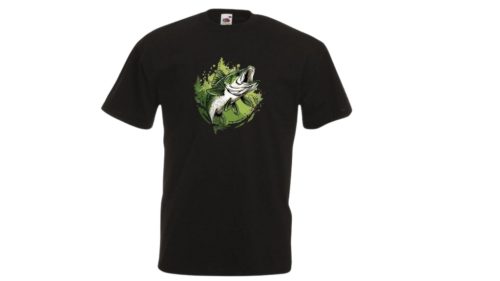 Hal-Zöld-férfi/Unisex póló