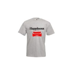 Happines BMW piros-férfi/Unisex póló