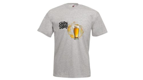 Happy Birthday-férfi/Unisex póló