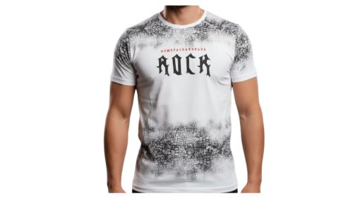 H&S Rock póló - fehér