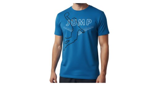 JUMP feliratos - világoskék