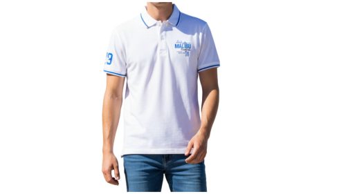 Galléros póló - fehér