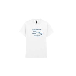   A kutyám a főnök csak Én fizetem a számlákat-férfi/Unisex póló