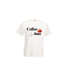 Kávé idő 1-férfi/Unisex póló