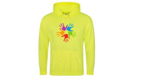 Kéz-citromsárga pulóver