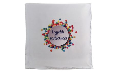 Legjobb testvérnek-fehér párnahuzat