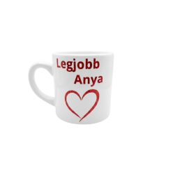 Legjobb anya-fehér bögre