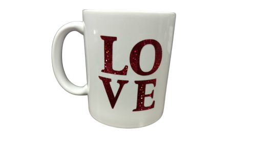 Love-fehér bögre