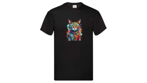 Macska-férfi/Unisex póló