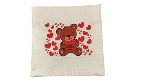  Maci Valentin-vászon párnahuzat