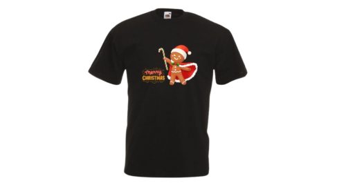 Mézeskalács-fekete póló