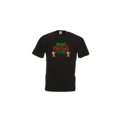 Merry Mézeskalács-fekete póló