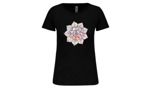 Mandala színes-női póló